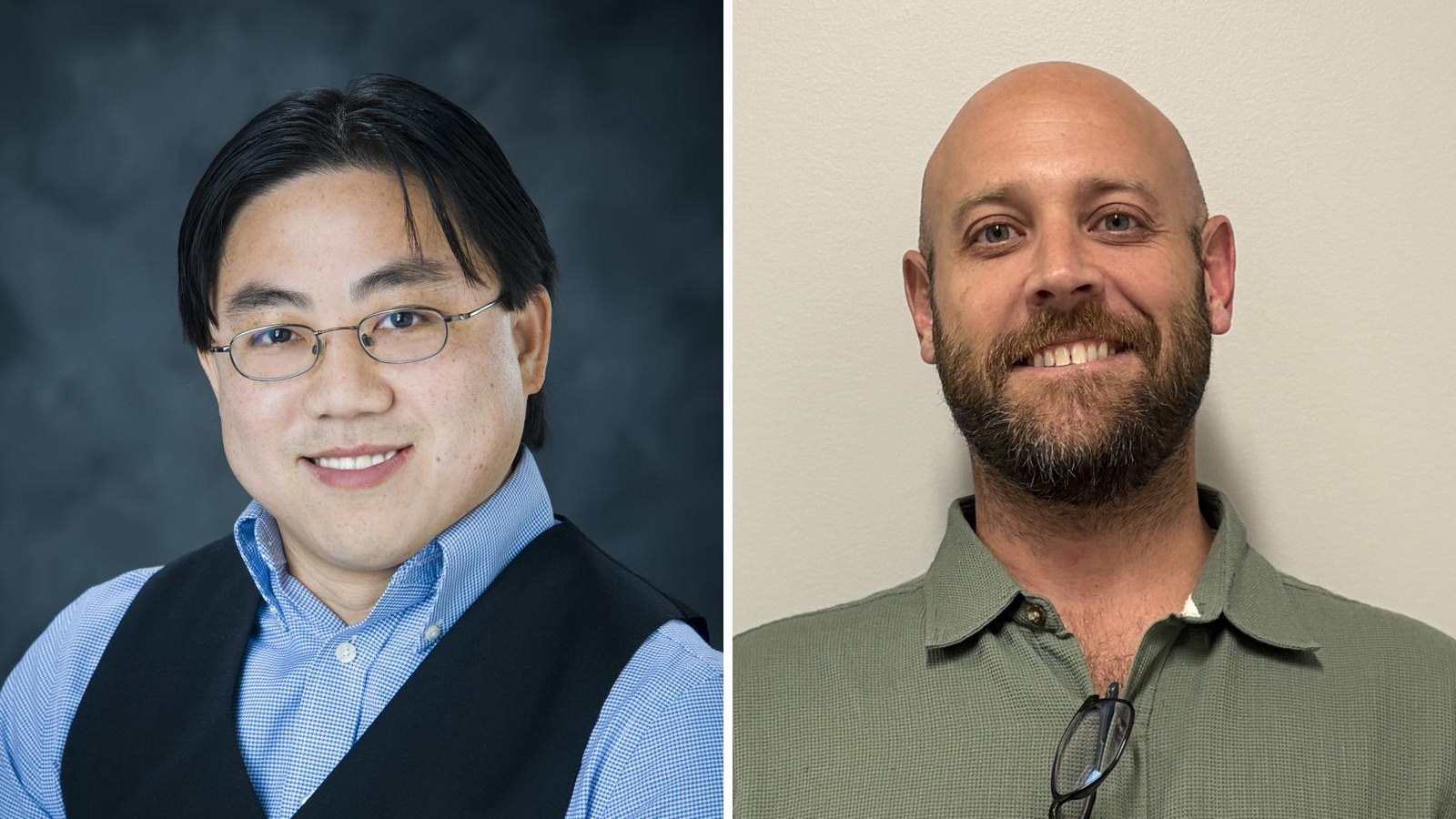 Quan Chung and  Tyson Mills, enterprise developers in Information Technology Services at Mississippi State University
